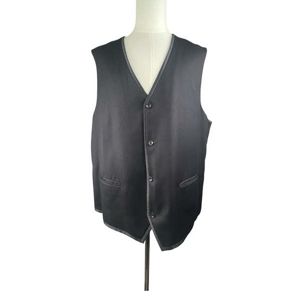Caravelli Fusion Men’s Elegant Charcoal Blazer with matching Vest Size 50L - Picture 4 of 12